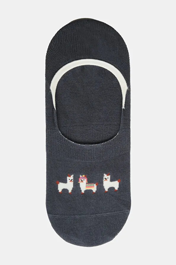 No Show Socken Dunkelblau Alpaka – Bambus Damen & Herren