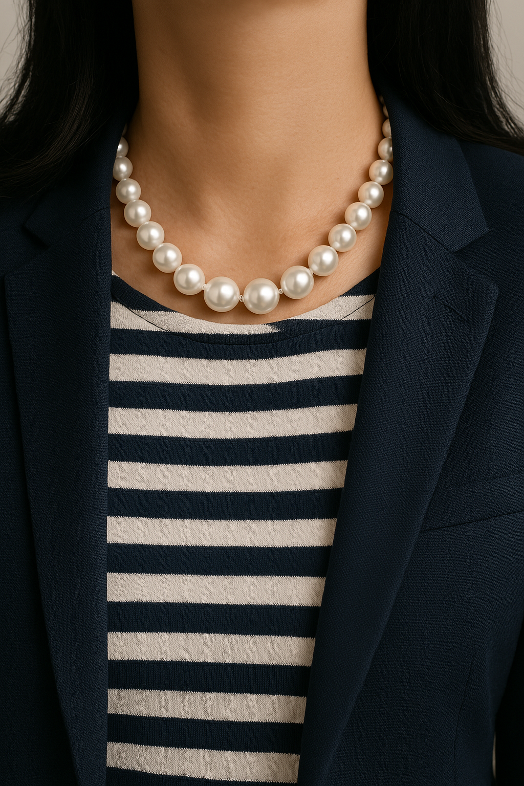 White Mother of Pearl Necklace